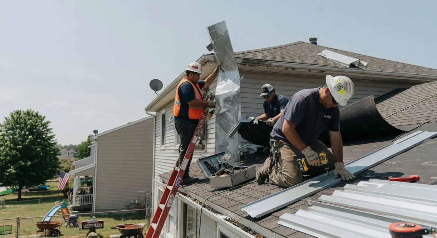 Metal Roof Repair in South Heart, ND